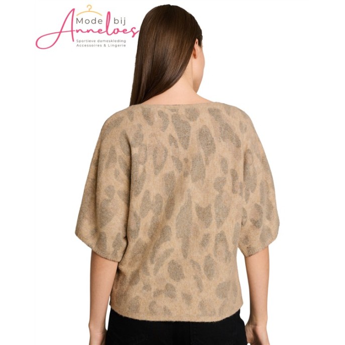 Tom Tailor Trui print batwing mouw 1052778 Tom Tailor Trui print batwing mouw 1052778